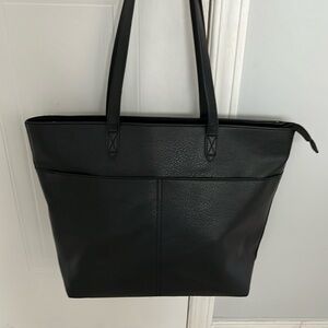 Seven Days black vegan tote bag